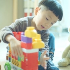 Mさんご家族(4歳の男の子)