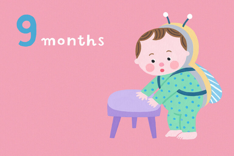 【専門家監修】生後9ヶ月の赤ちゃんの特徴やお世話のポイント、注意点やおすすめのおもちゃを解説