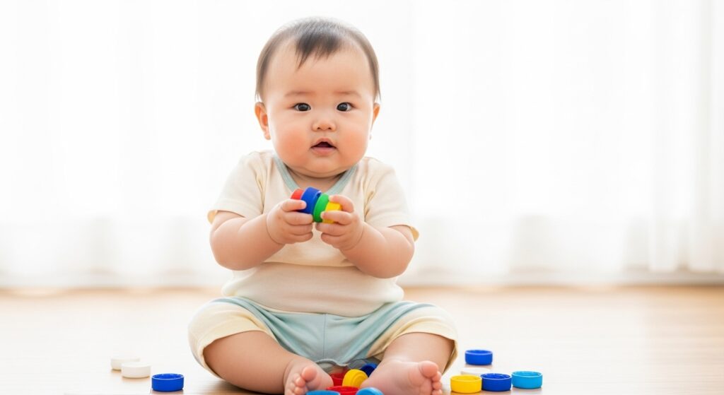 保育士おすすめ！０歳にぴったりの手づくりおもちゃ7選〜ペットボトルキャップ活用術〜