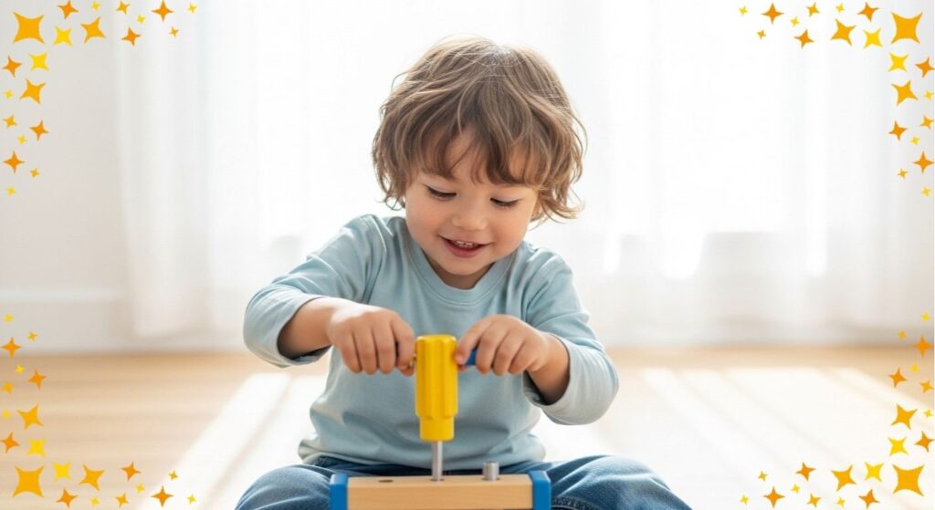 【現役保育士が執筆】ねじおもちゃで3歳の手先が器用に！人気ランキングTOP10