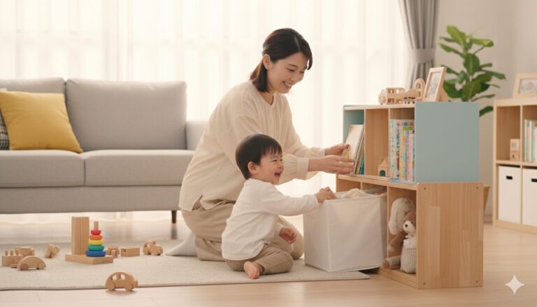 1歳のおもちゃ収納完全ガイド|片付けやすさ抜群!保育士が教える整理術とおすすめ人気アイテム5選