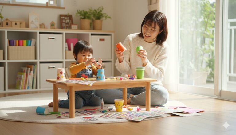 2歳児向け紙コップ手作りおもちゃアイデア!簡単工作で親子時間を楽しもう【保育士監修】
