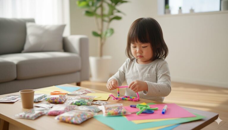4歳児が夢中になる！簡単に作れる手作り知育玩具10選〜保育士監修・親子で楽しむ製作アイデア〜