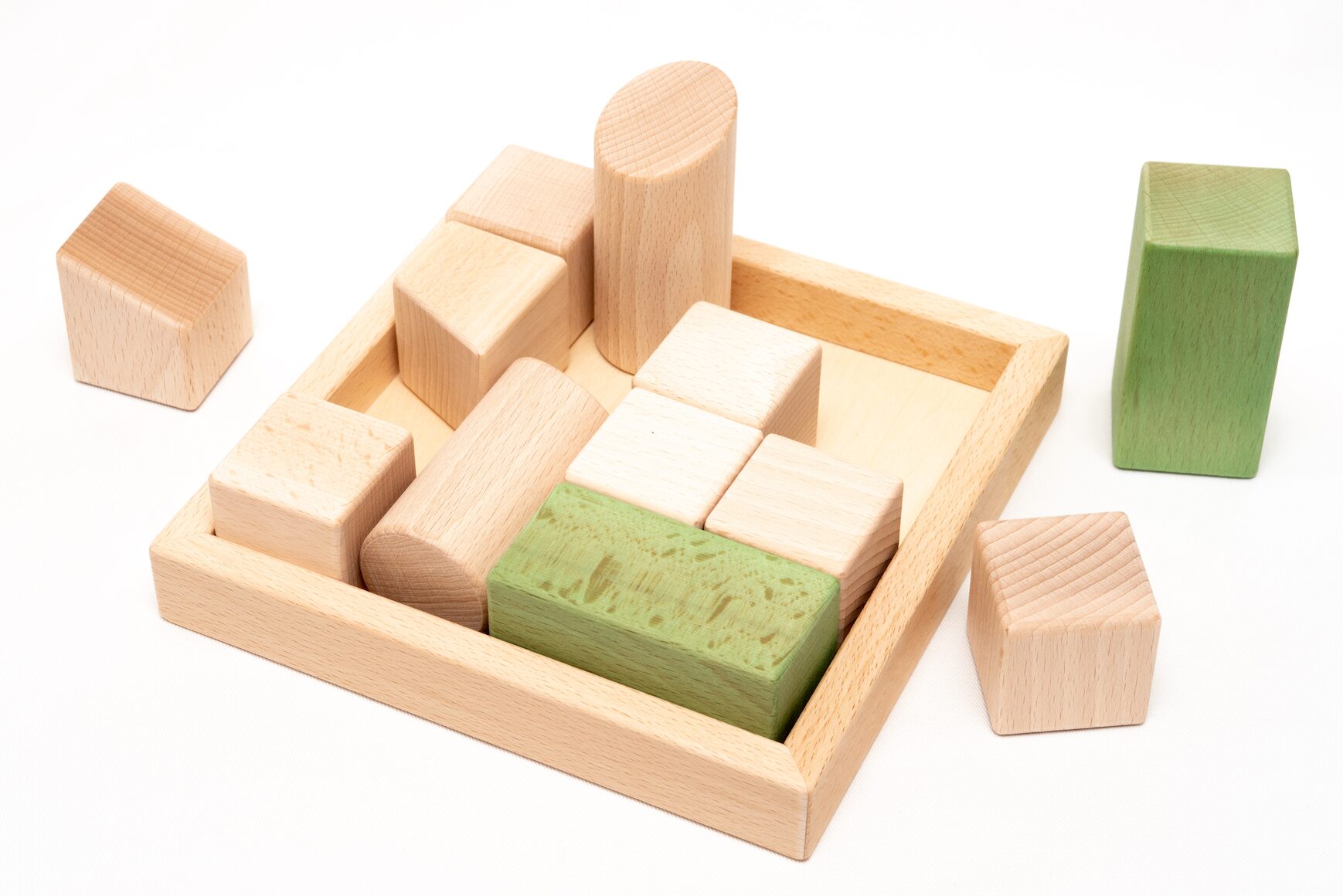 トイサブ！の積み木 森の芽