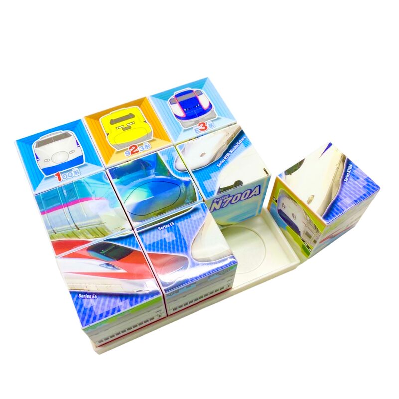 キューブパズル　だいすきしんかんせん